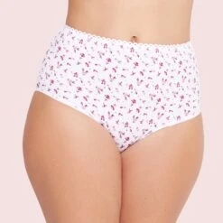 Panty Blanc Best Cotton Print 8 Panty Blanc Best Cotton Print -Bestform Lingerie BL05221 9A0 WEB 1