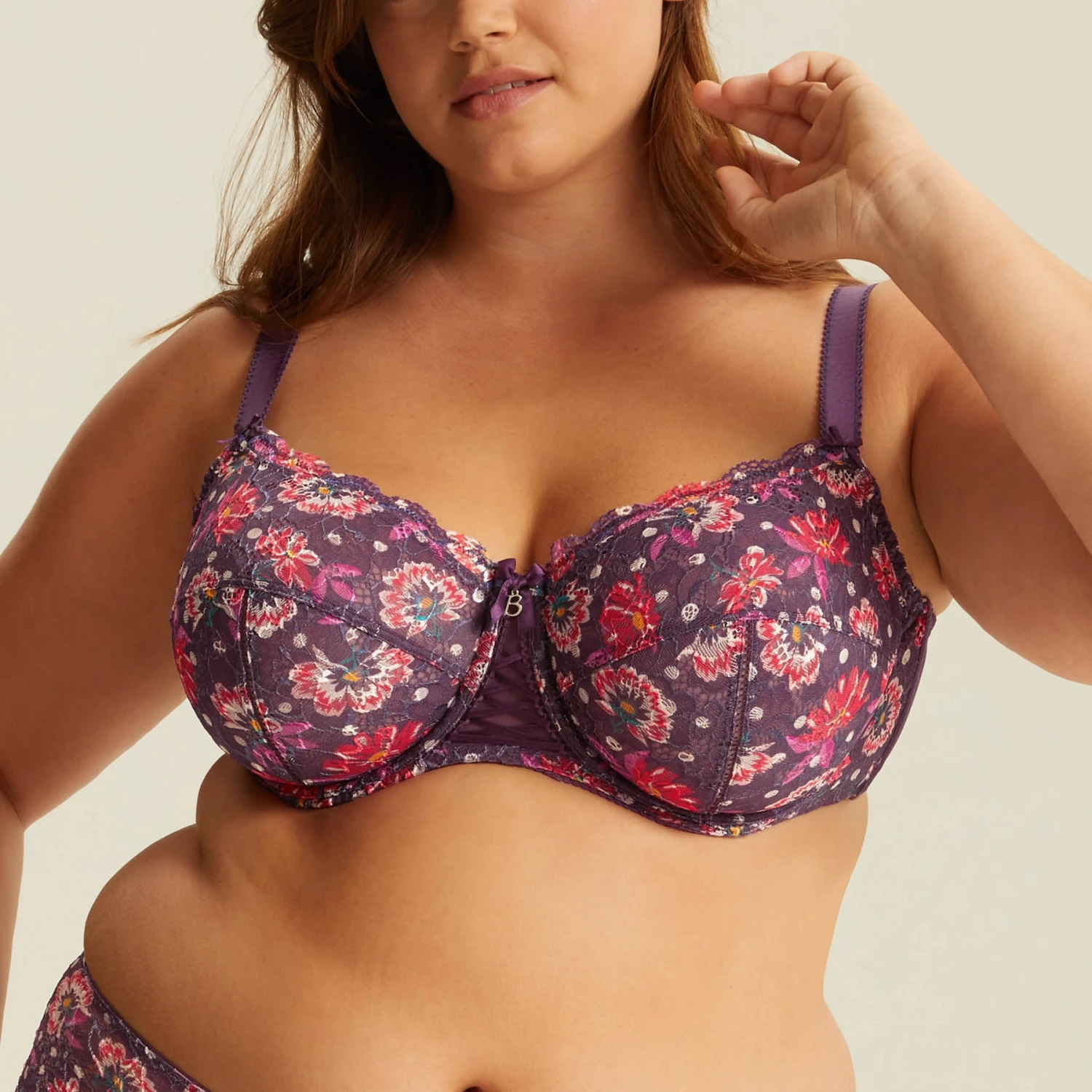 Soutien-gorge Emboîtant Avec Armatures Mûre LUCCIA SWING 5 Soutien-gorge Emboîtant Avec Armatures Mûre LUCCIA SWING – Image 3