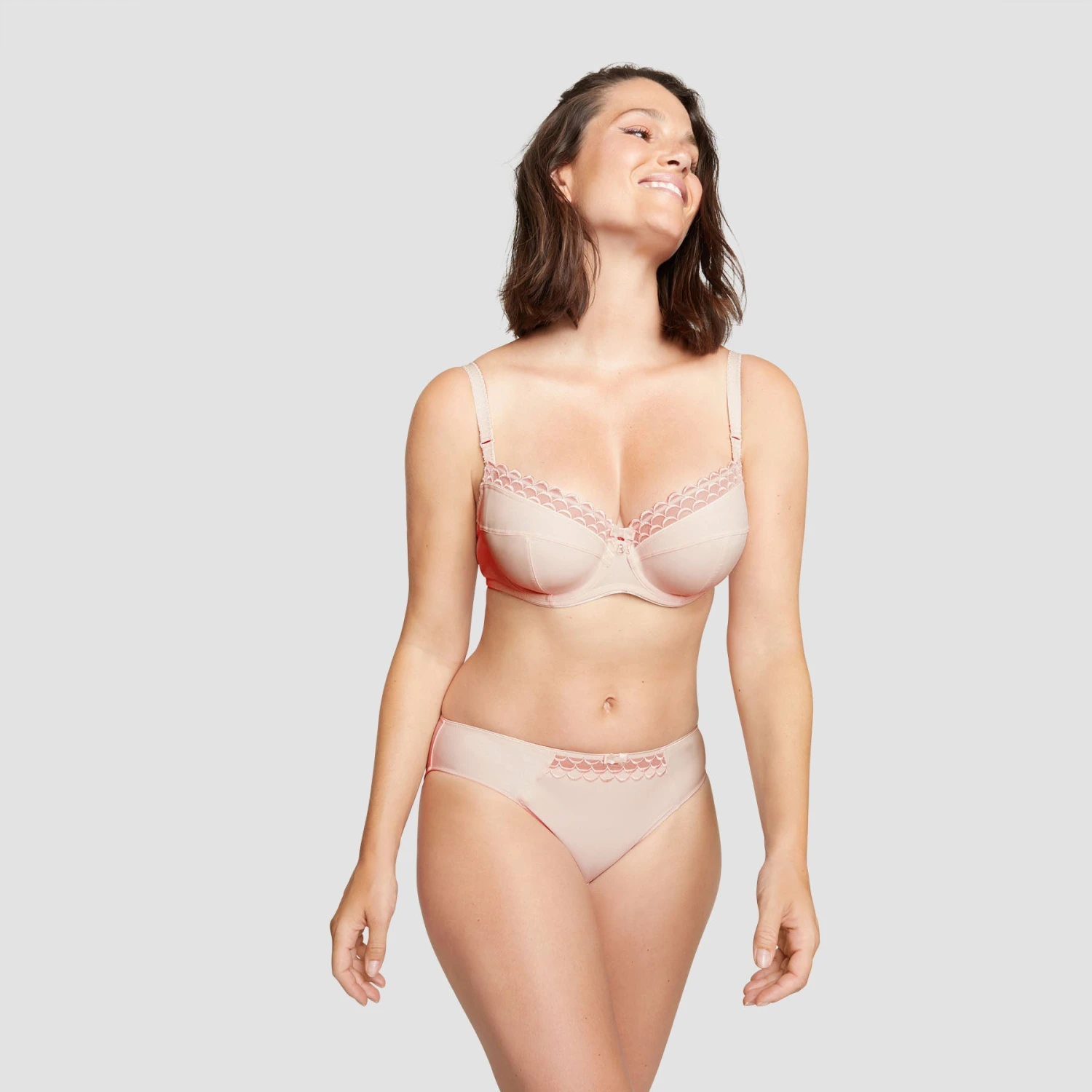 Soutien-gorge Emboîtant Avec Armatures Beige Rosé Sydney Pure 6 Soutien-gorge Emboîtant Avec Armatures Beige Rosé Sydney Pure – Image 4