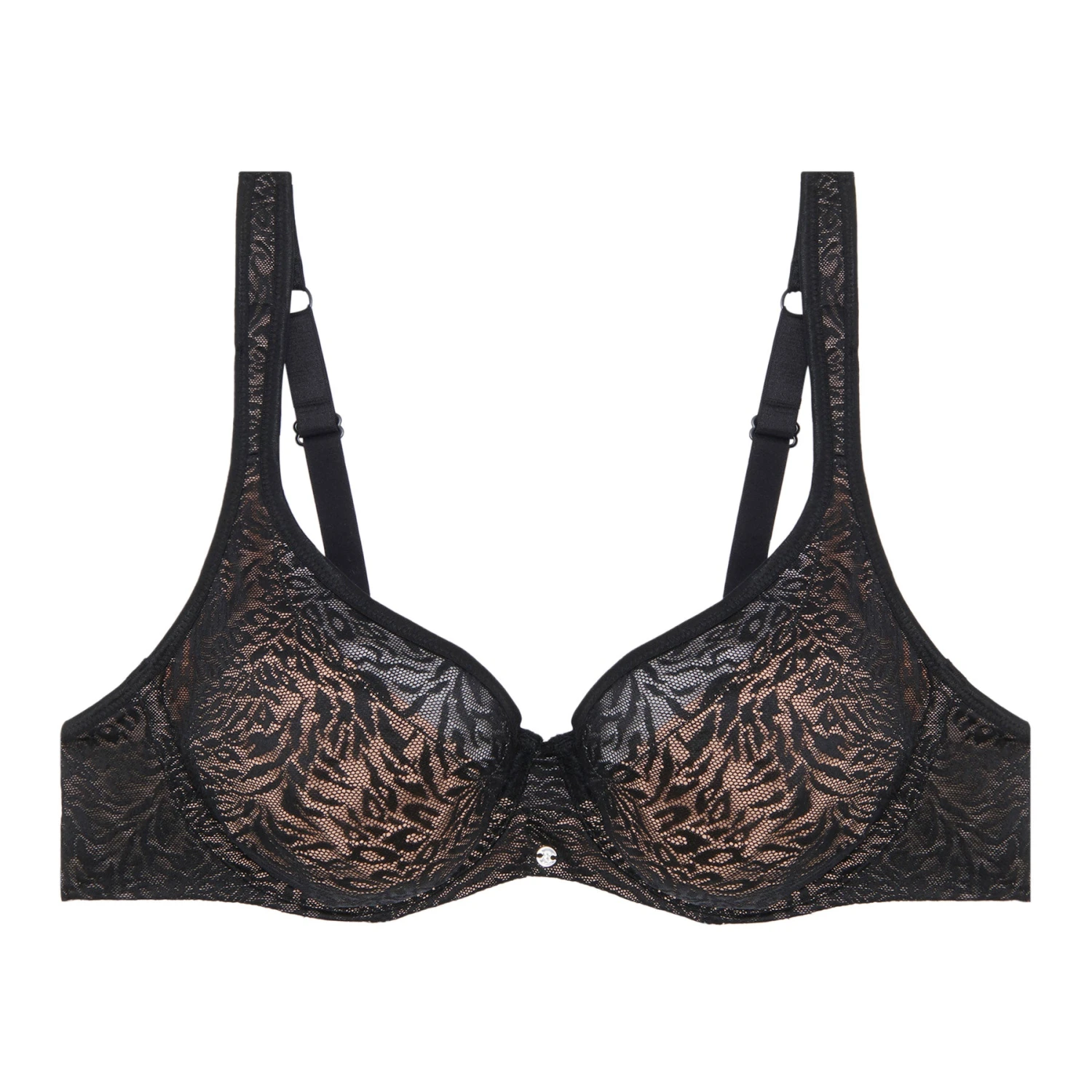 Soutien-gorge Emboîtant Avec Armatures Noir Just Me 3 Soutien-gorge Emboîtant Avec Armatures Noir Just Me
