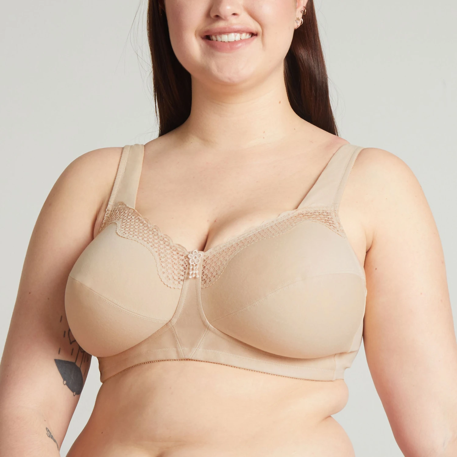 Soutien-gorge Sans Armatures Nude Cotton Comfort 5 Soutien-gorge Sans Armatures Nude Cotton Comfort – Image 3